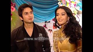 Shahid Kapoor \u0026 Amrita Rao carouse at interview | Film Vivah | Life a journey and we're all tourists