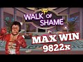 🔥 PLAYER LANDS FIRST WALK OF SHAME SLOT MAX WIN 🎰 NOLIMIT CITY