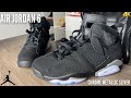 Air Jordan 6 Chrome Metallic Silver On Feet Review