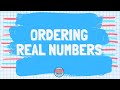 Ordering Real Numbers