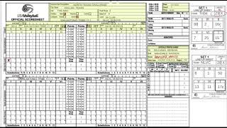 Updated Setting up a USAV Score Sheet
