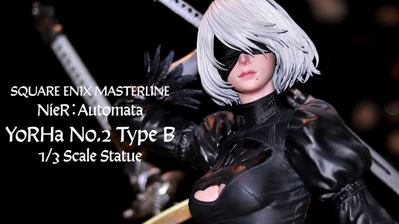 【25万円展示】NieR:Automata 2B（ヨルハ二号B型） 1/3スケール スタチュー 【 SQUARE ENIX ...