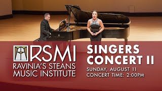 Singers Concert II: Ravinia Steans Music Institute, 2019