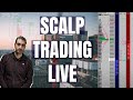 Scalp Trading I LIVE INSTITUTIONAL SCALPING I DOM