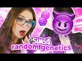 random genetics but it's OCCULTS ONLY in sims 4