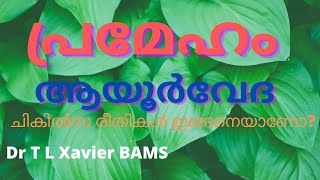 പ്രമേഹം ആയൂർവേദ കാഴ്ചപ്പാടുകൾ Dr T L Xavier Ayurveda View on Diabetes | How to Treat Diabetes