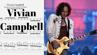 Vivian Campbell - INSANE '80s guitar TRICK that makes you sound better than you actually are