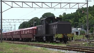 西濃鉄道美濃赤坂駅　DD403牽引石灰石1025列車　2012.06.23