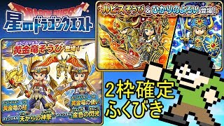 【星ドラ実況】星ドラ2周年記念日に黄金竜\u0026ルビスふくびきを143連するよ