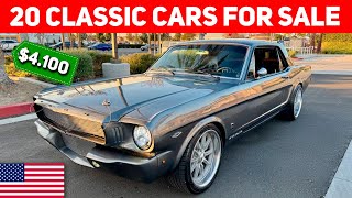 Incredible Classic Finds: 20 Perfect Classic Cars for Sale by Owners!