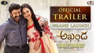 AKHANDA Movie 1st Grand Trailer Full Video | Balakrishna |Pragya Jaiswal | Srikanth | Boyapati Srinu
