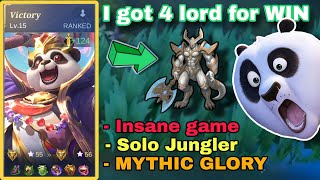 I Got 4 Lord for Win: This Happened!! 🙃 - Mobile Legends bang bang