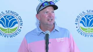 2023 U.S. Senior Open Low Amateur Mark Strickland Interview