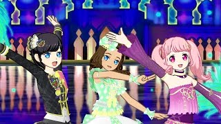 プリパラ『オムオムライス』ランウェイ プレイ動画 ノンシュガーエメラルドコーデ