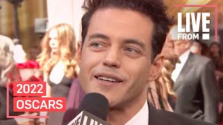 How Rami Malek Channels His Inner Bond Villain at Oscars 2022 | E! Red Carpet \u0026 Award Shows