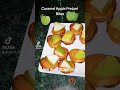 HOW TO MAKE CARAMEL APPLE PRETZEL BITES #shorts #fyp #caramelapplepretzelbites #caramelapples #fall