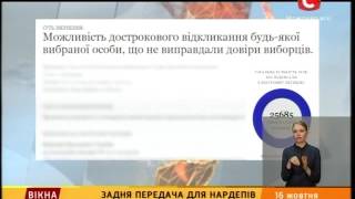 Задня передача для нардепів - Вікна-новини - 16.10.2015