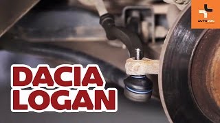 Jak vyměnit čep řízení na DACIA LOGAN 1 NÁVOD | AUTODOC