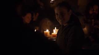 Sansa talks with the Hound || GOT S08*E04 || not a little bird anymore