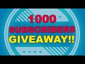 1K Subscribers FREE WATCH GIVEAWAY + MAJOR Channel Announcement