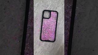 Pink GLITTER phone case #mobileimpress