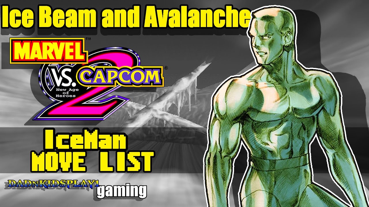 Ice Beam And Avalanche - Iceman Mvc2 Guide - YouTube