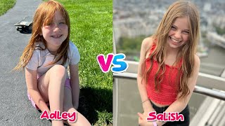 Adley (A for ADLEY) vs SALISH Matter From 0 to 14 Years Old