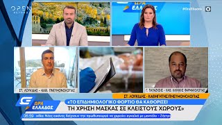 Λουκίδης και Παπαζήσης για τη χρήση μάσκας, το άνοιγμα σχολείων και τα φάρμακα για τον κορωνοϊό