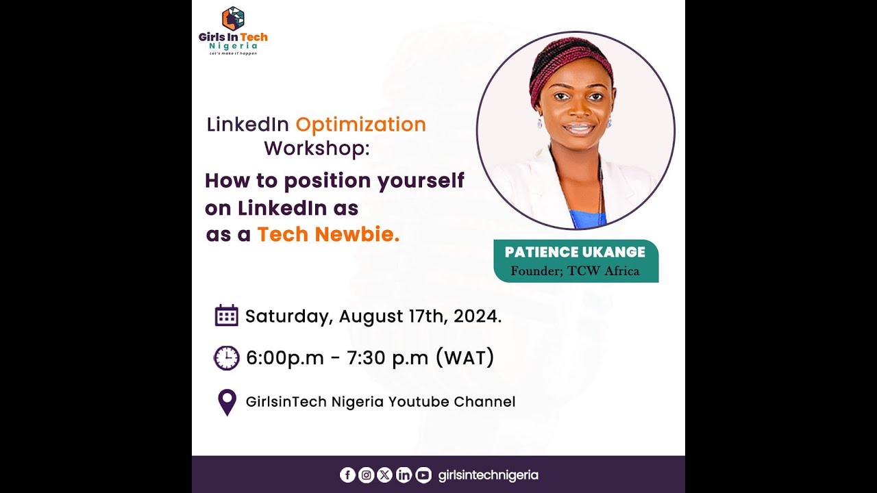 Linkedin Optimization Workshop Youtube