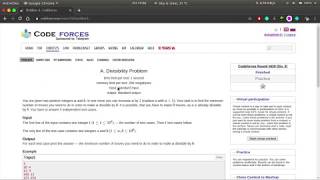 Codeforces Round 629 (Div.3) - Divisibility Problem Solution.