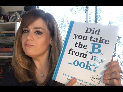 DID YOU TAKE THE "B" OUT OF MY OOK? Read Aloud - YouTube