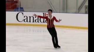 2025 Skate Canada Trophy - Edmonton, AB February 6-9, 2025 - Novice Men Free