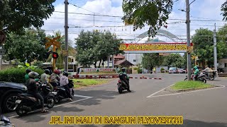 SEBELUM DI BANGUN FLYOVER!!!!!, Hunting di Perlintasan Bumi Bintaro Permai