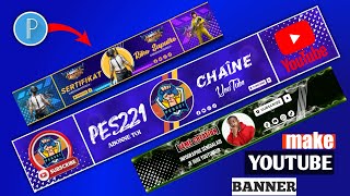 YouTube Banner Kaise Banaye 2024 | How to make YouTube Banner 2024 ||@YémèCréationhd