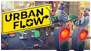 Watch Out for Garbage Trucks - Urban Flow (4-Player Gameplay)