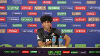 Rachin Ravindra | New Zealand | Bangladesh V New Zealand | ICC Champions Trophy | Press Conference