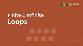 Finite & Infinite Loops | ICSE Computer Applications | Java & BlueJ