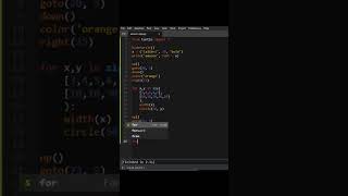 Draw Amazon Logo Design Using Python Turtle 😎 | Python Tutorial #shorts