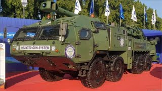 India unveils new Mounted Gun System 155mm 8X8 artillery weapon system