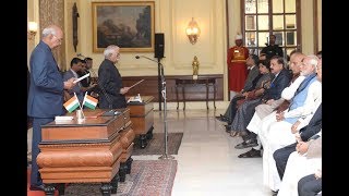 President Kovind administered oath of office to Shri Sudhir Bhargava, Chief Information Commissioner