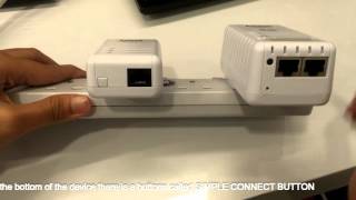 Aztech HL113E and HL110EW Homeplug pairing