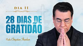 11º dia do desafio dos 28 DIAS DE GRATIDÃO | PADRE CHRYSTIAN SHANKAR