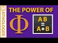 Way beyond the golden ratio: The power of AB=A+B (Mathologer masterclass)