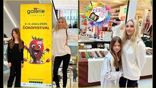 ZuzuTV FAMILY VLOG - ČOKOFESTIVAL GALERIE TEPLICE 🍫