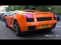 Decatted Lamborghini Gallardo EXTREMELY LOUD SOUND