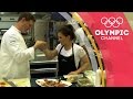 Gymnast Erika Fasana Cooks with Chef Chicco Cerea | Transform My Meal