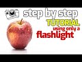 EASY Step by Step Photography Tutorial for at home: How to photograph an Apple on White Background