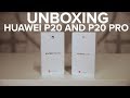 Unboxing the Huawei P20 and P20 Pro