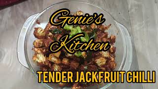 Tender Jackfruit Chilli/CHAKKA CHILLI/JACKFRUIT RECIPE/CHAKKA CHILLI RECIPE