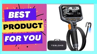 TESLONG TD450S 8.5MM Dual Lens Articulating Borescope 1080P 5 Inch IPS Two